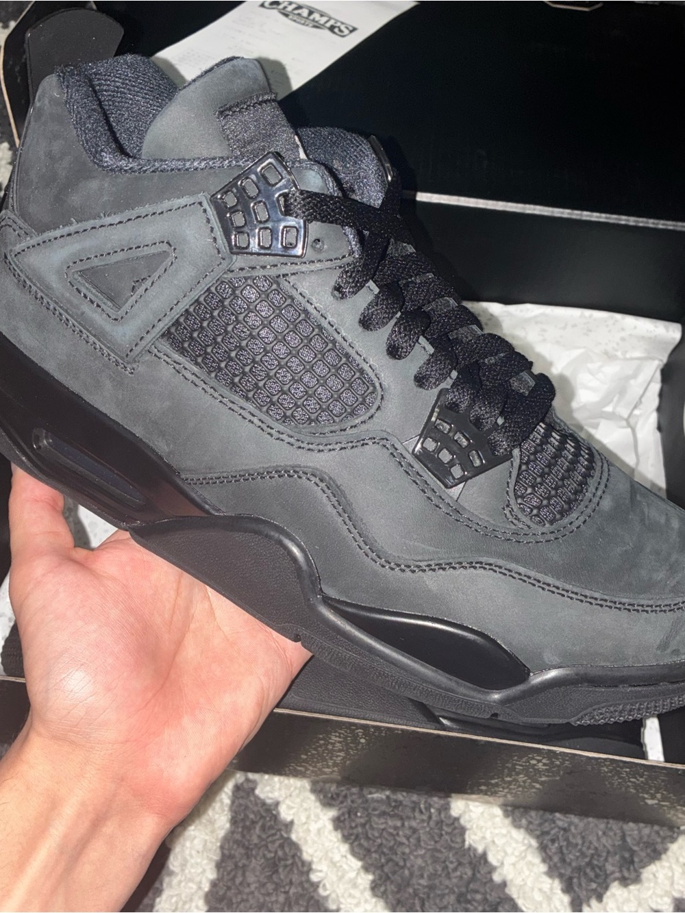 Jordan 4 Black Cat Men’s Size 8 + Receipt